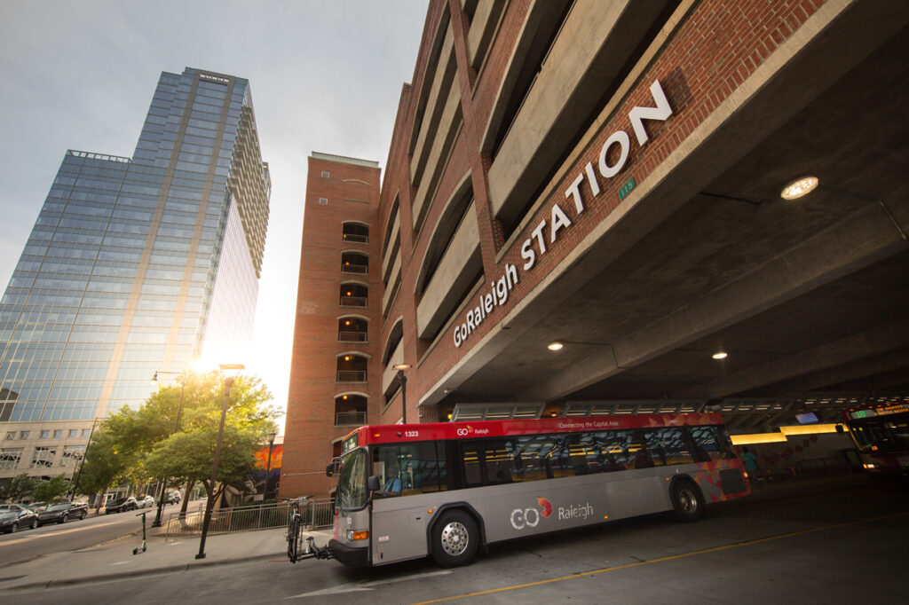 GoRaleigh Transit Station